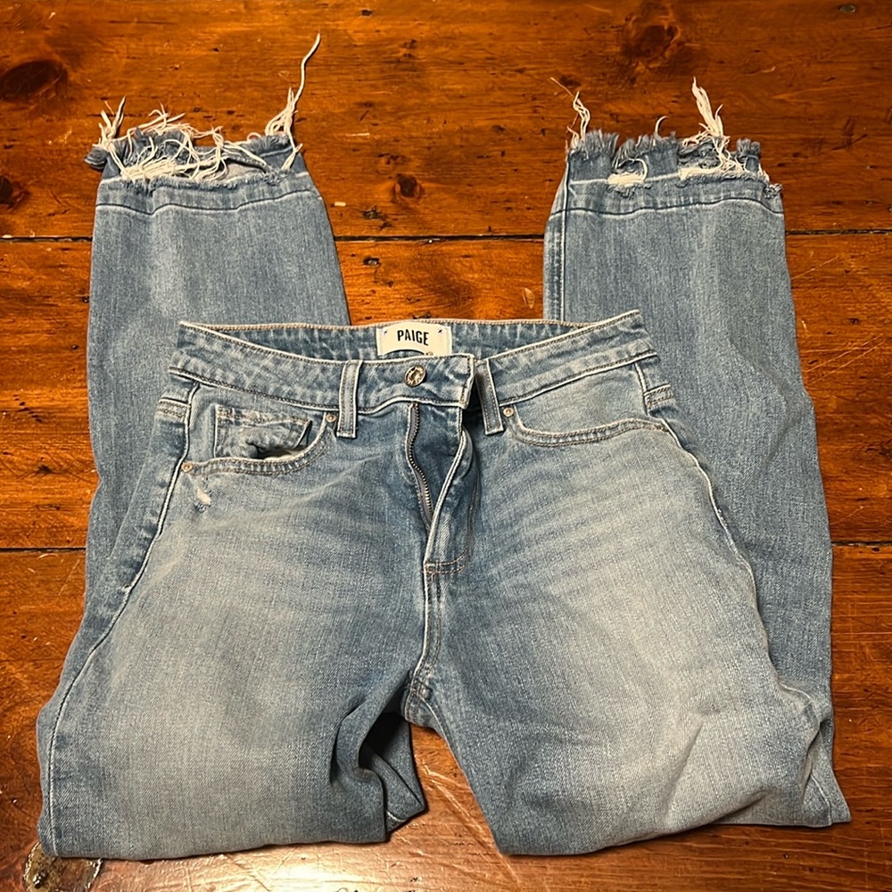 Paige sarah straight ankle size 26 jeans